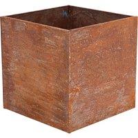 Fallen Fruits Square Rust Planter