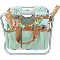 Fallen Fruits Rose Pattern Tool Stool