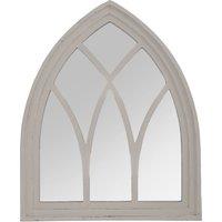 Fallen Fruits Gothic Arched Indoor Outdoor Wall Mirror