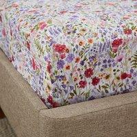 Dorma Modern Ditsy 100% Cotton Fitted Sheet