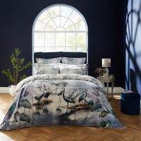 Dorma Lagoon Mauve 100% Cotton Duvet Cover & Pillowcase Set