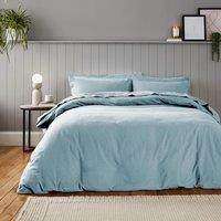Soft & Cosy Luxury 100% Brushed Cotton Duvet Cover & Pillowcase Set