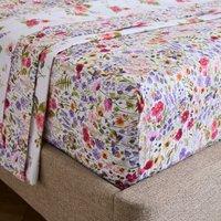 Dorma Modern Ditsy 100% Cotton Flat Sheet