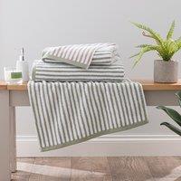 Reversible Striped Cotton Towel