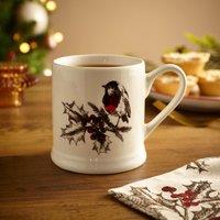 Winter Robin Ceramic Tankard Mug