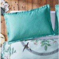 Garden Birds Sage Oxford Pillowcase