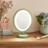 Bobbin Oval Touch Dimmable Light Up Dressing Table Mirror