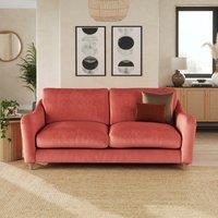 Hattie Matte Plush Velvet 3 Seater Sofa