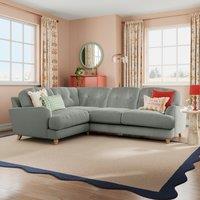 Martha Vintage Velvet Full Corner Sofa