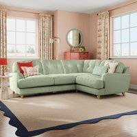 Martha Vintage Velvet Full Corner Sofa