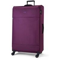 Rock Luggage Paris Soft Shell Suitcase Purple
