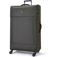 Rock Luggage Paris Soft Shell Suitcase Olive (Green)