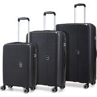 Rock Luggage Set of 3 Hudson Hard Shell Suitcases