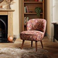 Elsie Ditsy Floral Print Woven Accent Chair