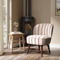 Elsie Folkstone Stripe Woven Accent Chair