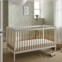 CuddleCo Nola Cot Bed, Painted Pine