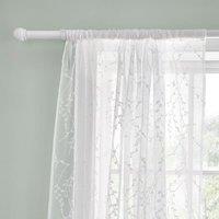 Belle Embroidery Slot Top Voile Pair