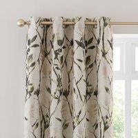 Zen Jacquard Eyelet Curtains