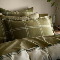 Stanway Check Natural Oxford Pillowcase