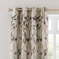 Zen Jacquard Eyelet Curtains