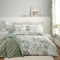 Darla Floral 100% Cotton Duvet Cover & Pillowcase Set