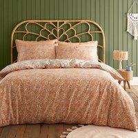 Libby Ditsy Ochre Duvet Cover and Pillowcase Set