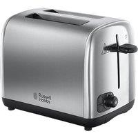 Russell Hobbs 2 Slice Brush and Polish Stainless Steel Toaster