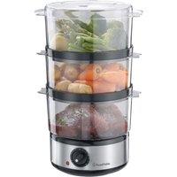 Russell Hobbs Food Collection Stainless Steel 3 Tier Food Steamer