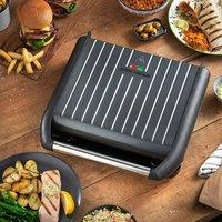 George Foreman Steel Grey Large Grill