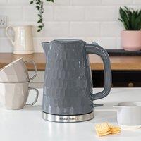 Russell Hobbs Honeycomb Grey Kettle