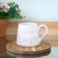 The Cottage Garden 'Friend' Stoneware Mug