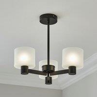 Erin Ribbed 3 Light Ceiling Light