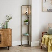 Keates Corner Shelved Floor Lamp