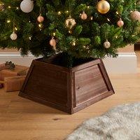 50cm Wooden Walnut Folding Tree Skirt