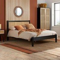 Birlea Croxley Rattan Bed Black