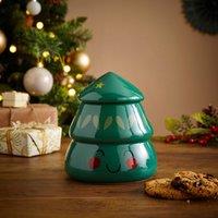 Christmas Tree Biscuit Jar