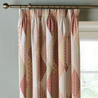 Patchwork Print Pencil Pleat Curtains