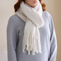 Cream Scarf