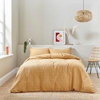 Emerson Waffle Duvet Cover and Pillowcase Set