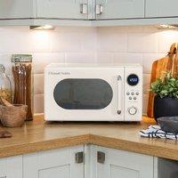 Retro Solo 20L Digital Microwave White