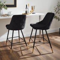 Ariana Bar Stool, Velvet