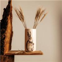 Meg Hawkins Tall Ceramic Hare Vase