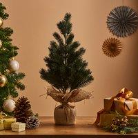 50cm Tabletop Christmas Tree in Jute Base