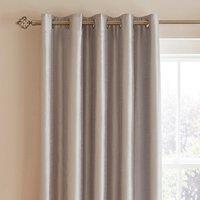 Novanna Faux Silk Blackout Eyelet Curtains
