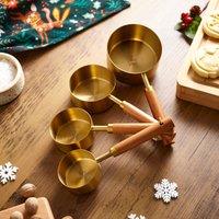 Gold Measuring Cup Set