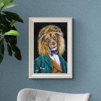 Sir Charles the Lion Framed Print