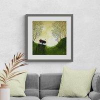 Last Shadows Framed Print