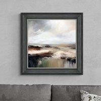 Grey Horizons I Framed Print