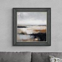 Grey Horizons II Framed Print