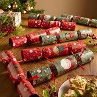 Pack of 8 Festive Folk Crackers